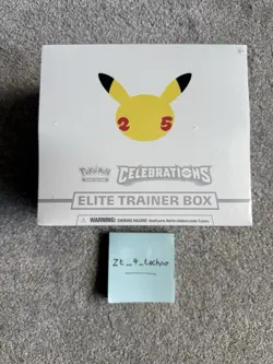 Sealed Pokemon TCG Celebrations Elite Trainer Box - Image 1