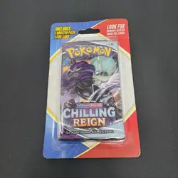 Pokemon TCG Sword And Shield Chilling Reign Booster Blister Pack, NEW, SEALED - Image 2