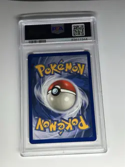 1999 Pokemon Fossil 1st Edition Holo 10 Graded PSA 8 - Image 2