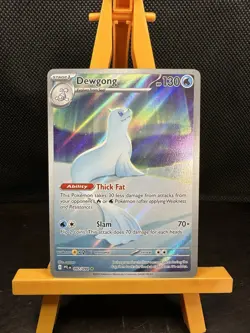 Pokemon Dewgong 097/094 Illustration Rare Me02: Phantasmal Flames Holo 2025 NM - Image 1