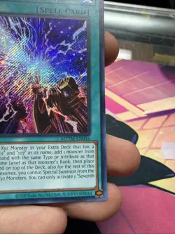 Seventh Tachyon Yugioh MZTM-EN016 1st Edition Secret Rare NM See Pics - Image 4