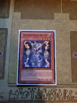 YUGIOH THUNDER KING RAI-OH RYMP-EN074 COMMON 1ST ED NM - Image 1