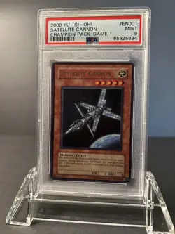 Yugioh Satellite Cannon CP01 - EN001 Ultra Rare PSA 9 - Image 1
