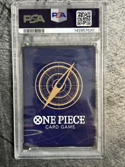 2025 ONE PIECE OP12-LEGACY OF THE MASTER TREASURE TR RARE VINSMOKE SANJI PSA 10 - Image 2