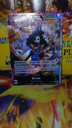 OP15-022 Brook Alt Art Leader Adventure on Kami’s Island One Piece TCG English - Image 3