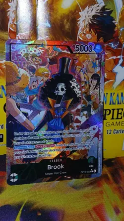 OP15-022 Brook Alt Art Leader Adventure on Kami’s Island One Piece TCG English - Image 4