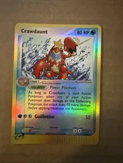2003 Pokemon EX Dragon Crawdaunt Reverse Holo #3/97 - Image 1