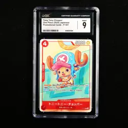 CGC 9 MINT 2025 One Piece JPN Tony Tony Chopper P-101 P - Image 1