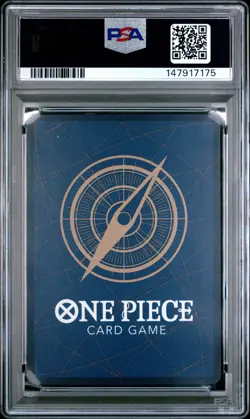 2024 ONE PIECE JPN OP10-ROYAL BLOOD ALTERNATE ART #019 DIVINE DEPARTURE PSA 10 - Image 2