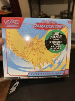 New factory sealed Pokemon TCG: Scarlet & Violet Paradox Rift Elite Trainer Box 820650854163 - Image 1