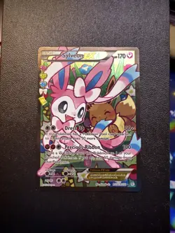 Pokemon Radiant Collection Full Art Holo Sylveon EX RC21/RC32 2016 Generations - Image 1