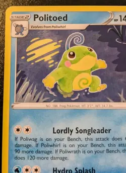 Politoed 032/196 Rare Sword & Shield: Lost Origin Pokemon TCG - Image 2