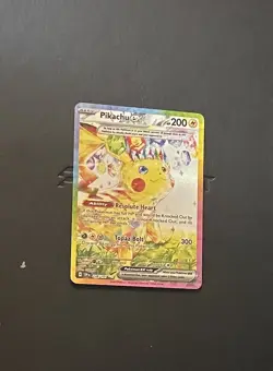 2024 Pokemon Surging Sparks PIKACHU EX 238/191 SIR TCG HOLO NM - Image 1