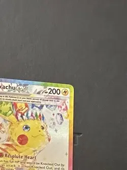 2024 Pokemon Surging Sparks PIKACHU EX 238/191 SIR TCG HOLO NM - Image 5