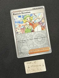 Pokemon Temporal Forces - Bianca’s Devotion - 142/162 - Reverse Holo - M/NM - Image 3