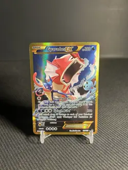 Pokemon TCG Gyarados EX 123/122 Breakpoint Secret Rare LP - Image 1