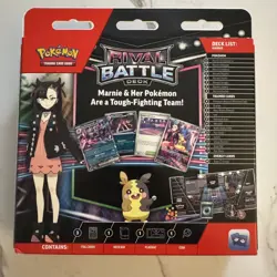 Pokemon TCG Rival Battle Deck Marnie’s Morpeko Sealed - Image 2