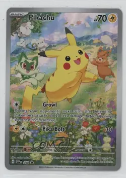 Pikachu (Paldea Adventure Chest) Holo Pokemon Scarlet & Violet Black Star Promo - Image 1