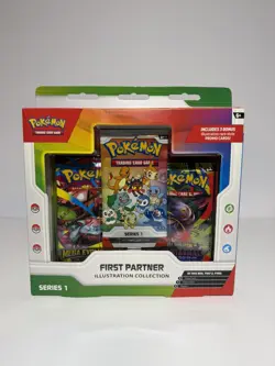 Pokemon TCG: First Partner Illustration Collection Series 1 New Sealed - Image 1