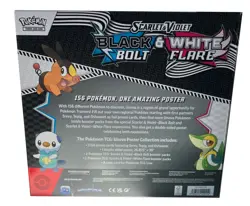 Pokemon TCG: SV-Black Bolt & White Flare Factory Sealed Poster Collection - Image 2