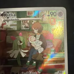 Pokemon TCG Scarlet and Violet Kirlia #212/198 Special Illustration NM - Image 2