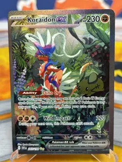 Pokemon Koraidon ex 247/198 Scarlet and Violet Base SAR 2023 NM - Image 1