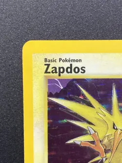 Zapdos 15/62 Fossil Holo Rare Unlimited Pokemon TCG - HOLO ERROR - Image 2