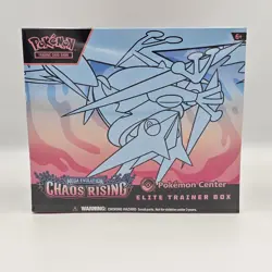 2X Pokemon Chaos Rising Pokemon Center ETBs Brand New Sealed - SHIPS FAST - Image 2