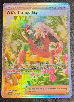 AZ's Tranquility 120/086 Me04: Chaos Rising Holo Pokemon - Image 1