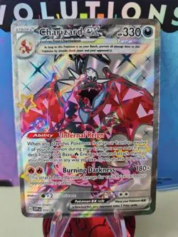 Pokemon Charizard Ex 074 SV Black Star Promo Holo NM-Mint - Image 1