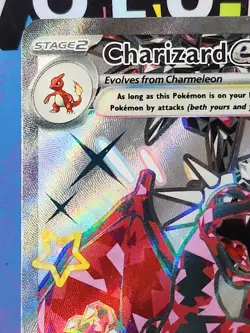 Pokemon Charizard Ex 074 SV Black Star Promo Holo NM-Mint - Image 2