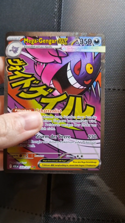 Pokemon Karte Mega Gengar ex Erhabene Helden 269/217 Mega Attack Rare Deutsch - Image 2