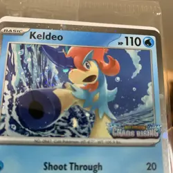 🌀 Pokemon Keldeo Chaos Rising 019/086 Sealed SWIRL! Stamped PROMO Pokemon +more - Image 2