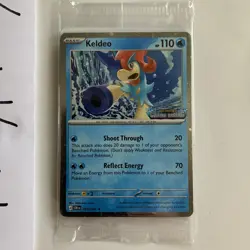 🌀 Pokemon Keldeo Chaos Rising 019/086 Sealed SWIRL! Stamped PROMO Pokemon +more - Image 3