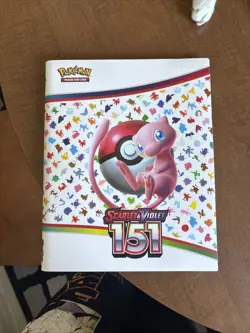 Pokemon TCG Scarlet And Violet 151 Binder Mew - Image 1