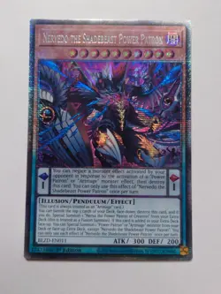 NERVEDO THE SHADEBEAST POWER PATRON BLZD-EN011 STARLIGHT 1st YUGIOH *NEW & MINT* - Image 1