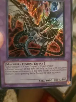 Yu-Gi-Oh! TCG Cyber End Dragon LCGX-EN182 Secret Rare 1st Edition Holo LP - Image 3
