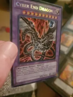 Yu-Gi-Oh! TCG Cyber End Dragon LCGX-EN182 Secret Rare 1st Edition Holo LP - Image 4
