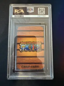 2002 One Piece CCG Chopper The Battle of Alabasta Japanese #C03 PSA 9 Mint - Image 2