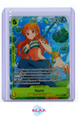 NAMI ONE PIECE EXTRA BOOSTER MEMORIAL COLL SPECI4L FULL ART EB03-053 EN 2024 - Image 1