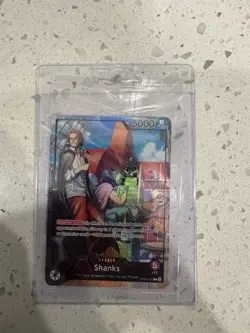 One Piece Shanks OP09-001 PSA Magazine Exclusive Promo FOIL - Sealed - Image 1