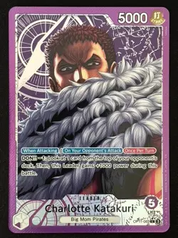 Charlotte Katakuri (OP11-062) (Alternate Art) - A Fist of Divine Speed (OP11) - Image 1