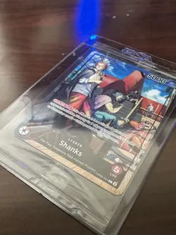 Shanks FOIL (2025 PSA Magazine Promo) OP09-001 SEALED! One Piece Promo FRESH! - Image 2