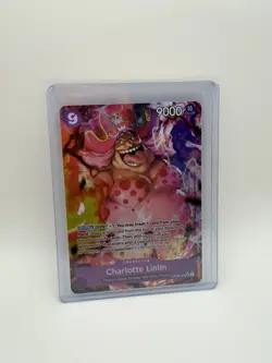 One Piece Charlotte Linlin OP08-069 SR Alt Art Foil NM ENGLISH - Image 1
