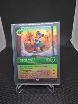 Disney Lorcana Minnie Mouse - Mrs. Cratchit Enchanted Holo Foil #213/204 EN - Image 1