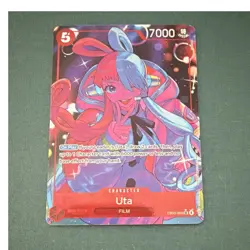 Bandai One Piece Card Game Uta EB03-003 SR Alt Art Holo Special - Image 1