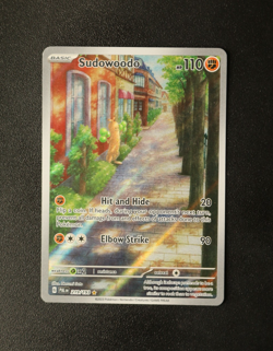Pokemon Card TCG - Sudowoodo 219/193 - Paldea Evolved - Illustration Rare - LP ⭐ - Image 1