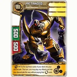 Redakai Action Figure GOLD METANOID Toy BIG Exclusive X-Drive Card Ultimate 2011 - Image 2