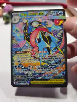 Mega Greninja EX Full Art Holo Stage 2 HP 350 Pokemon TCG Card - Image 2