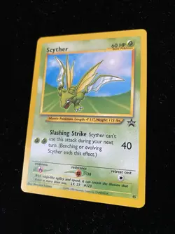 Scyther Pokemon Card Black Star Promo 45/53 Wotc - Image 3